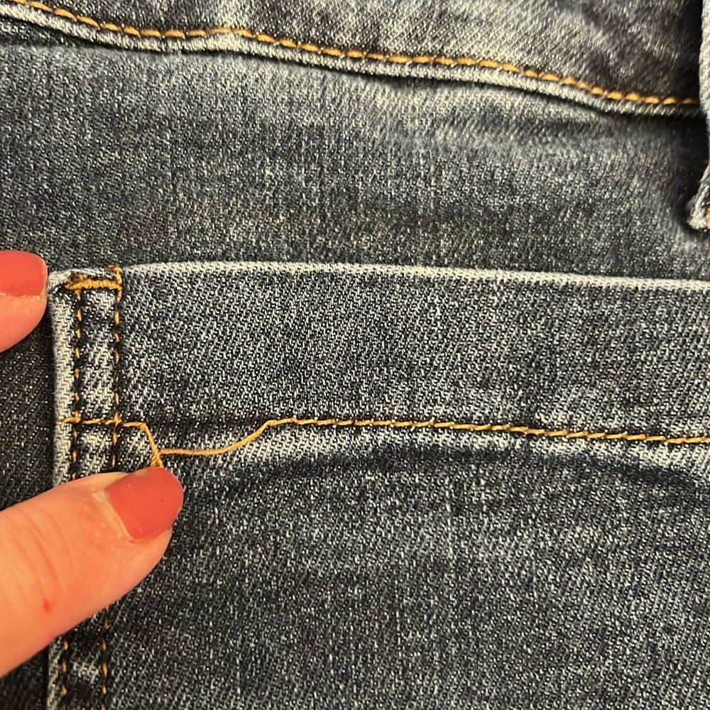 Judy Blue High Rise Flare Jeans - Dark Blue - Picture 2 of 11